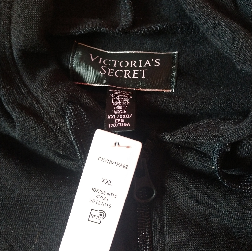 VS XXL hoodie full zip sweatshirt